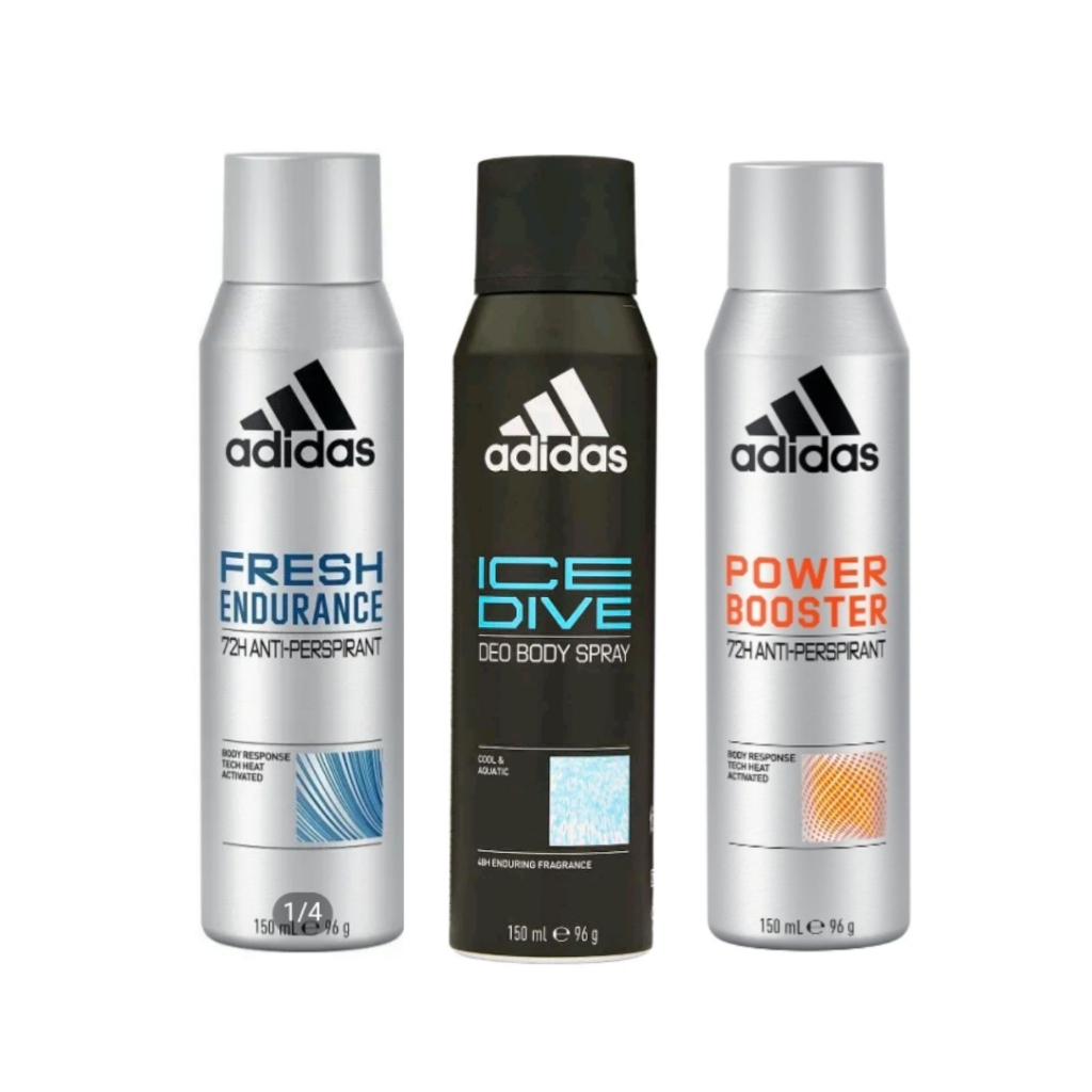 ADIDAS DEO BODY SPRAY สเปรย์ ระงับกลิ่นกาย ขนาด 150 มล. Shopee Thailand