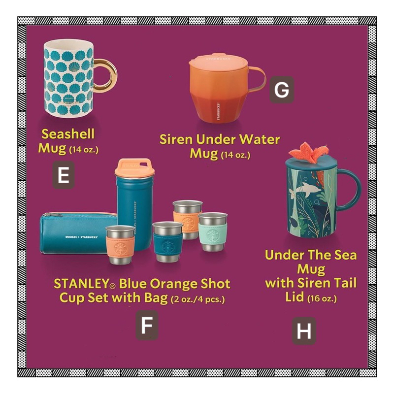 starbucks-siren-and-the-earth-collection-สตาร์บัคส์-คอลเลคชั่น-siren-and-the-earth-ของแท้-100