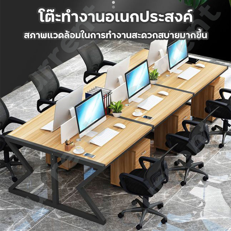 hot-sale-โต๊ะทำงาน-โต๊ะทำงานโครงเหล็ก-โต๊ะทำงานถูกๆ-office-desk-โครงเหล็ก-วัสดุทำจากโ-รับน้ำหนักได้-300kg