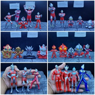 Ultraman figure model gachapon อุลตร้าแมน ฟิกเกอร์ โมเดล กาชาปอง สวมนิ้ว