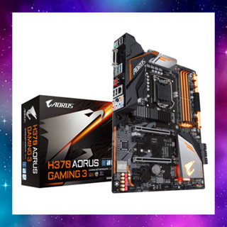 MAINBOARD (เมนบอร์ด) 1151 GIGABYTE H370 AORUS GAMING 3 GEN8-9 ใช้งานปกติ