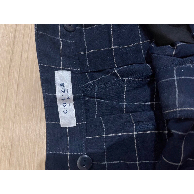 กางเกง-ลายสก็อต-แบรนด์ญี่ปุ่น-สภาพดี-size-m