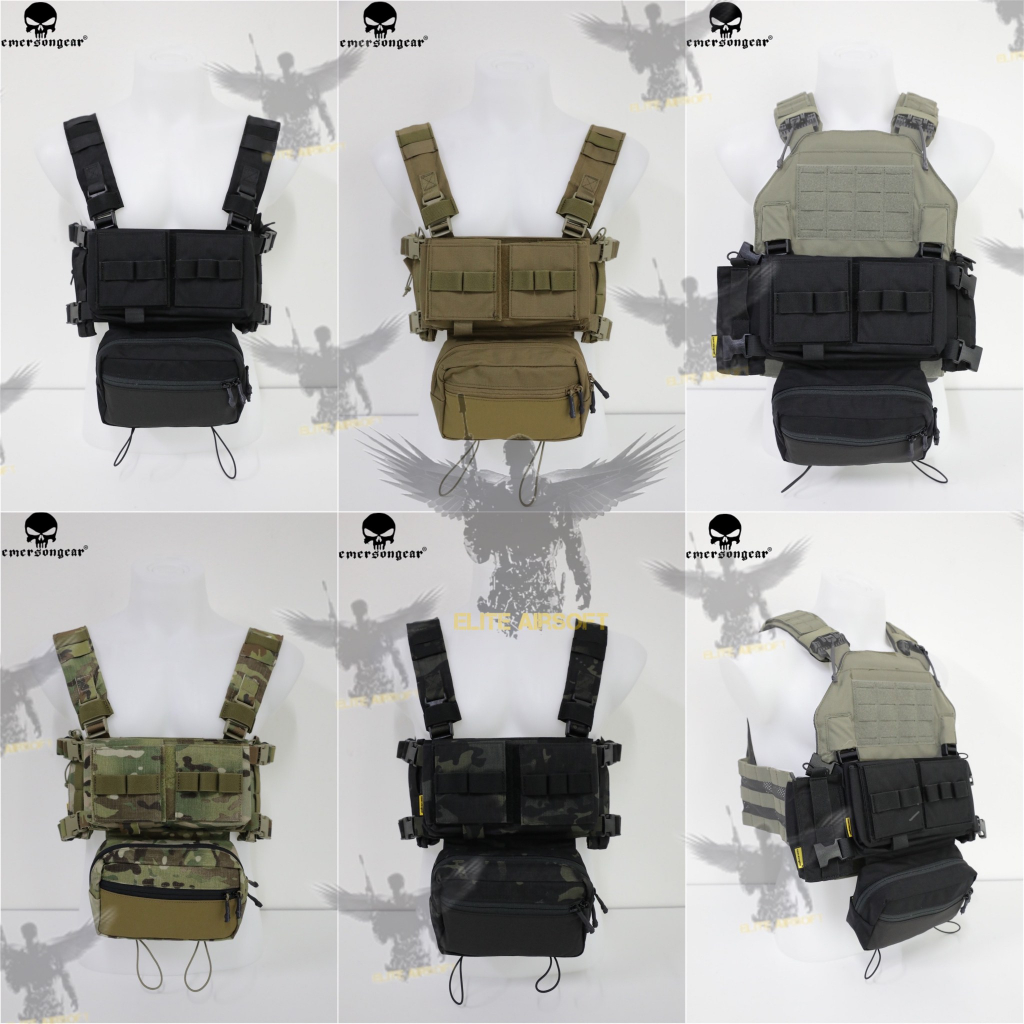 MK3 Chest Rig ยี่ห้อ Emerson (MK3 Chest Rig) (สายโยงบ่า) คุณสมบัติ : 1 ...