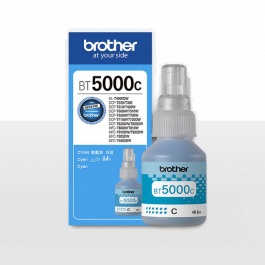 BROTHER BT-5000 C (ฟ้า) หมึกเติมแท้ 100%สำหรับ Printer Brother