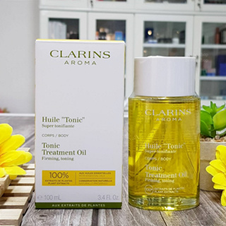 Clarins Tonic Body Treatment Oil 100ml น้ำมันบำรุงผิวกาย