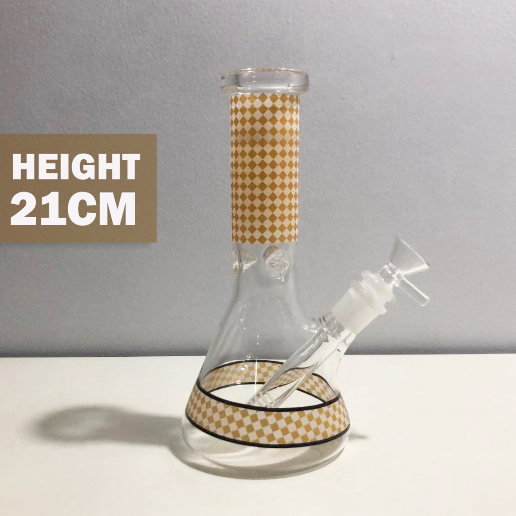 บ้องแก้วใหญ่ 21cm หลอดแก้ว 11cm หนา 6MM พร้อมส่งจากไทย galss bong mini ...