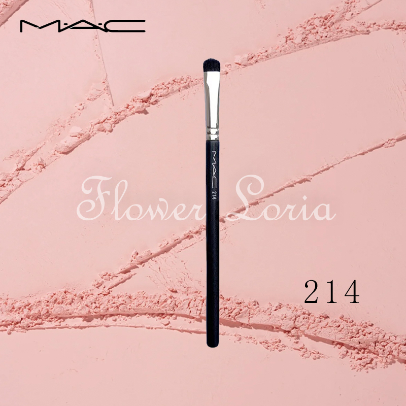 MAC 214 Flat Tip Smoky Eyeshadow Brush Detail Brush Smudge Brush แปรง