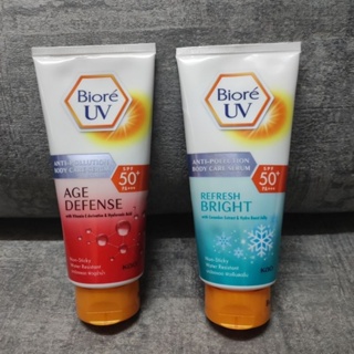 ✅150 ml.😜Biore UV Anti Pollution Refresh Bright Body Sunscreen