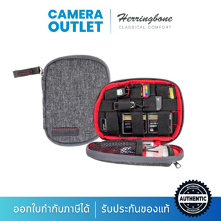 Herringbone รุ่น TRIPPING V2 MULTY POUCH CHARCOAL - กระเป๋า