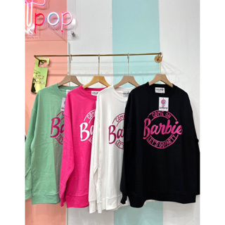 เสื้อยืดแขนยาว ลาย Barbie