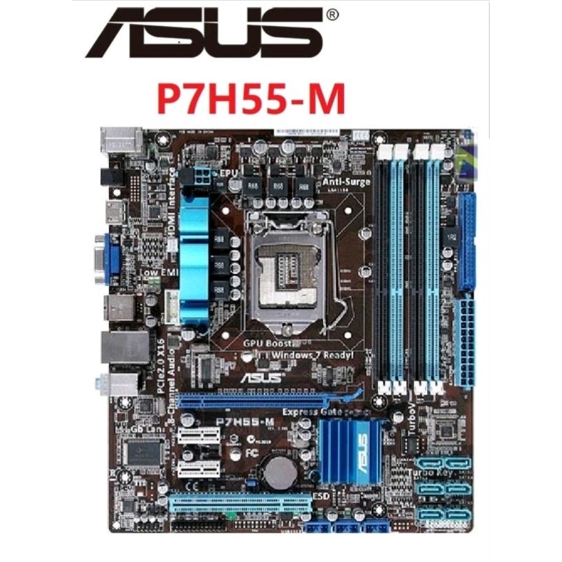 บอร์ด1156ยี่ห้อ asus มือสอง | Shopee Thailand
