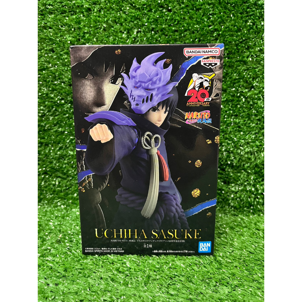 พร้อมส่ง-naruto-shippuuden-uchiha-sasuke-tv-anime-20-shuunenkinen-bandai-spirits-banpresto-figure-ซาสึเกะ