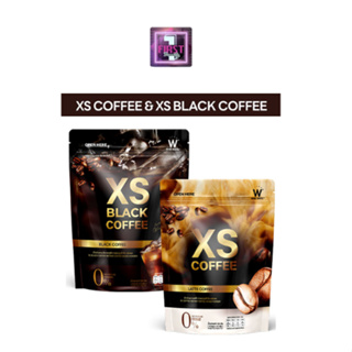 winkwhite XS COFFEE วิงค์ไวท์ LATTE COFFEE &amp; BLACK COFFEE | กาแฟดำ ลาเต้ 1 ห่อ 10 ซอง