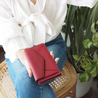 Sundae - SLIM Long wallet ใบยาวหนังวัวแท้ จุครบ เบาบางเพียง 1cm