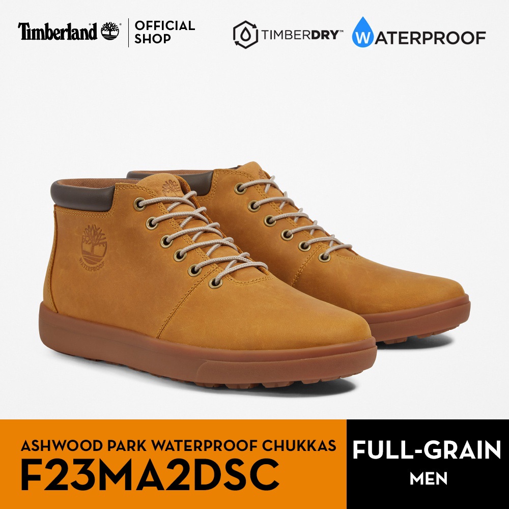 Timberland Men’s Ashwood Park Waterproof Chukkas รองเท้าผู้ชาย