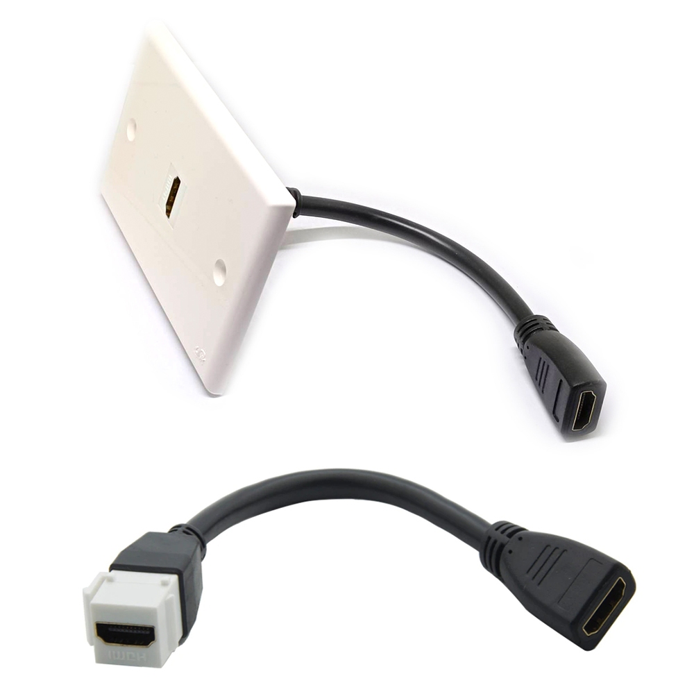 ชุดกล่องลอย HDMI แบบ 1 ช่อง HDMI Connector With Extension Line Wall ...