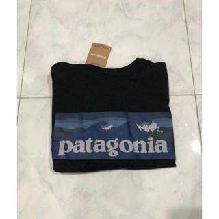 ของแท้ เสื้อ Patagonia Boardshort Logo Pocket Responsibili-Tee