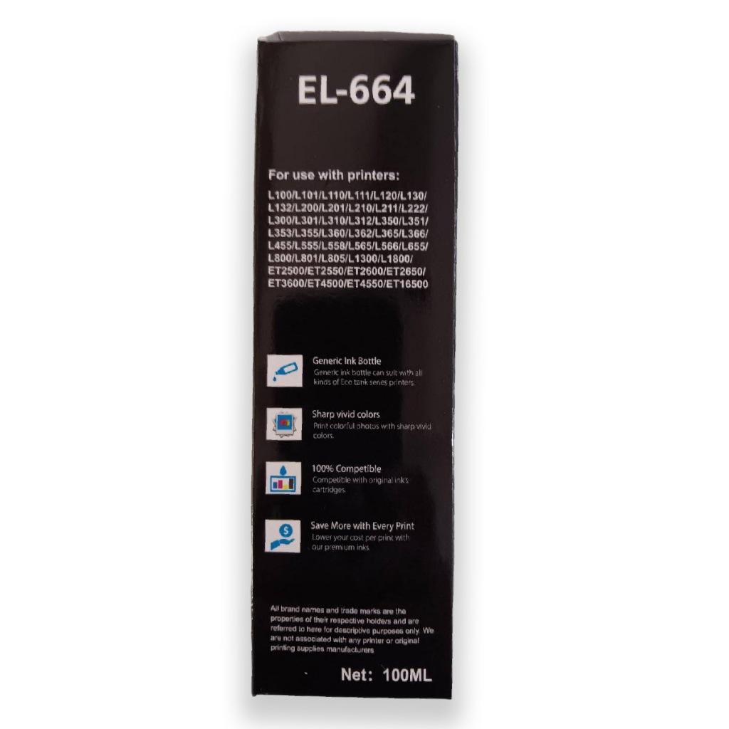 e-664-หมึกเติม-เอปสัน-664-น้ำหมึกเทียบเท่าเกรดพรีเมี่ยม-for-l120-l220-l360-ราคาถูก-หมึกพิมพ์-ปริ้นเตอร์