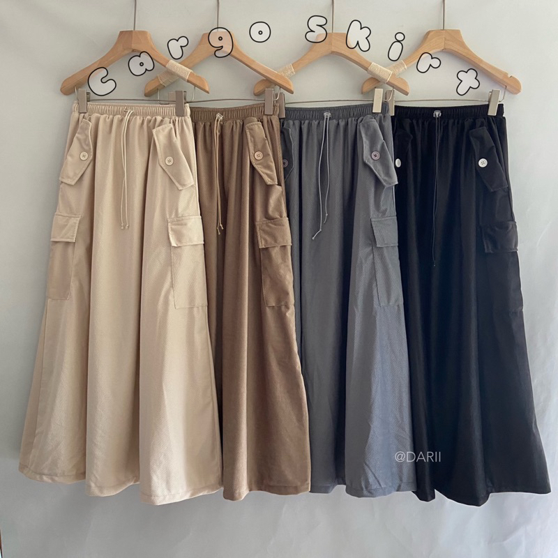 cargo-skirt-กระโปรงคาร์โก้