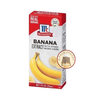 (29ml) กลิ่นกล้วยอิมมิเทชั่น / McCORMICK IMITATION BANANA EXTRACT / 29ml