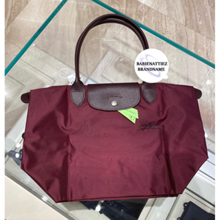 💥NEW ARRIVALS 2022💥(แท้100% KingPower)NEW LONGCHAMP  Green Collection สี Bergundy (แดงเบอกันดี)(กรุณาสอบถามก่อนสั่งชื้อ)