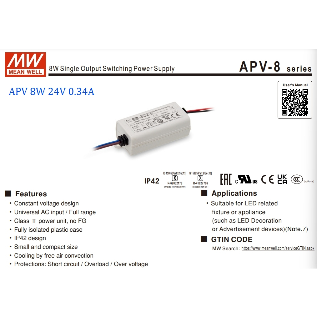 meanwell-switching-powersupply-apv-8w-12v-24v