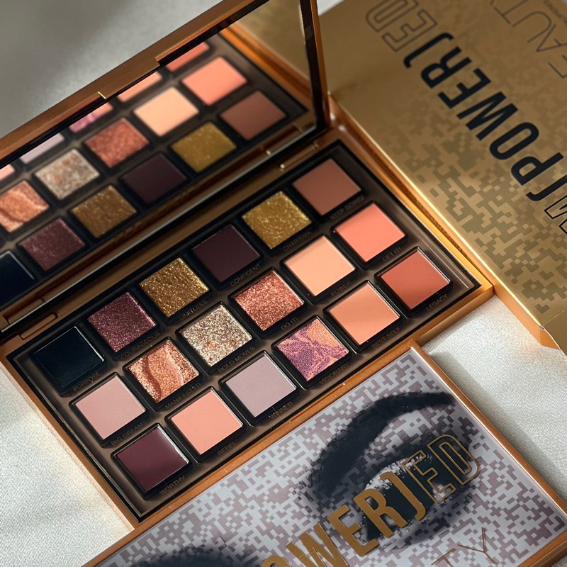 พร้อมส่ง.. ป้ายไทย Huda Beauty Empowered Eyeshadow Palette Shopee