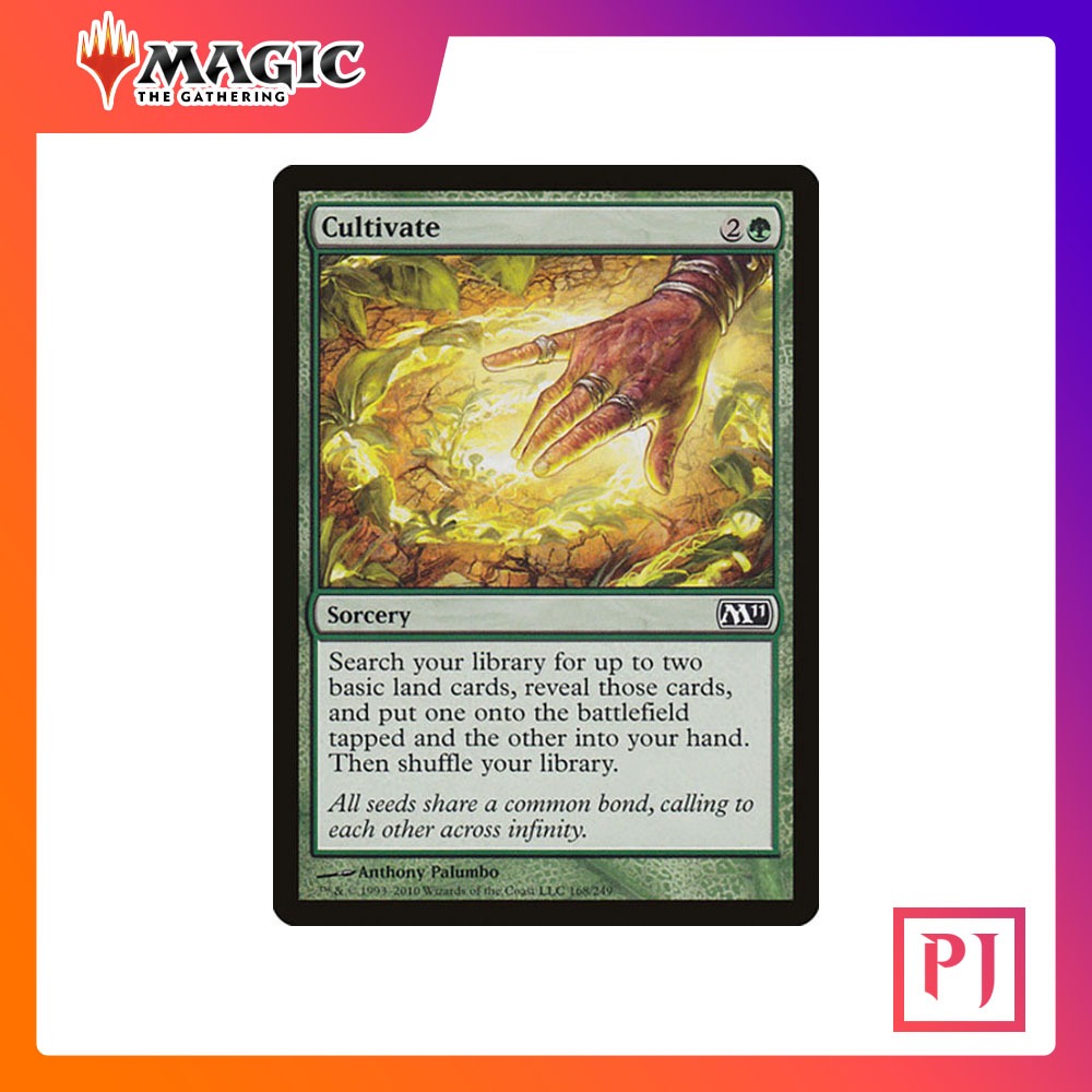 [MTG] Cultivate [M11] [GREEN] [COMMON] [NORMAL] [ENG] (การ์ดเมจิค ...