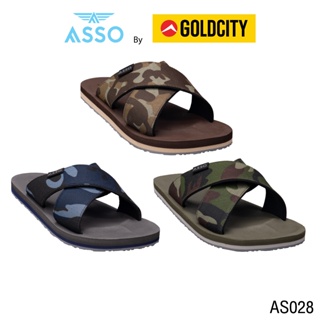 ASSO รองเท้าแตะ รุ่น AS028 ใส่สบาย เหมาะสำหรับทุกเพศทุกวัย (598)