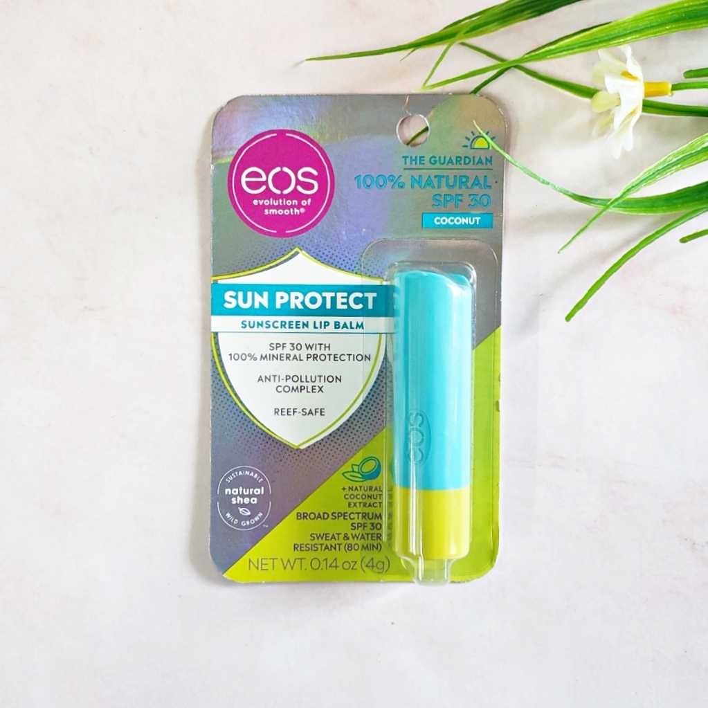 [eos®] Sun Protect Lip Balm with SPF 30, 4 g ลิปบาล์ม ผสมกันแดด ให้ความ