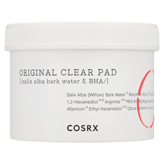 COSRX Original Clear Pad 135ml. คอสอาร์เอ็กซ์ ออริจินัล เคลียร์ แพด 135 มล. แผ่นโทนเนอร์ทำความสะอาดผิว ช่วยขจัดปัญหาสิว