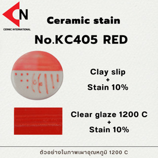 CERAMIC STAINS COLORS สีสเตน สีเคลือบเซรามิค ขนาดบรรจุ 100 กรัม/ขวด