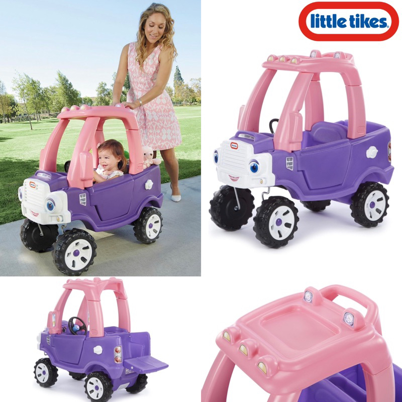 นำเข้า-รถขาไถคันใหญ่-little-tikes-princess-cozy-truck-pink-truck-ราคา-5-990-บาท