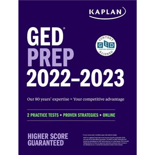 DKTODAY หนังสือ KAPLAN GED  PREP 2022-2023 ของแท้ 100% พร้อมส่ง
