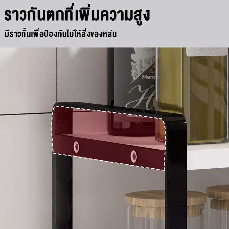 ellamall-ชั้นวางในห้องครัว-ชั้นวางของอเนกประสงค์-เสริมพื้นที่ในห้องครัวให้ครัวเป็นระเบียบยิ่งขึ้น-kitchen-racks