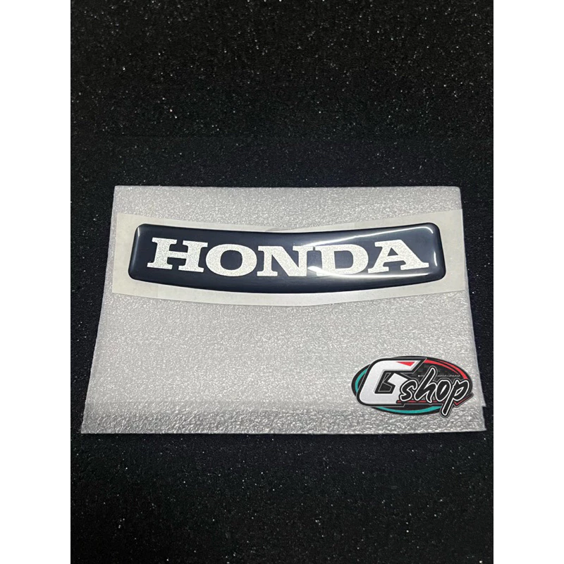 สติ๊กเกอร์ HONDA เรซิ่น 3D 80มม.ตัวนูน ติดครอบหน้าเวฟ125R,เวฟ125S [แท้ศูนย์HONDA] 87120-KPH-900 รูปที่ 2