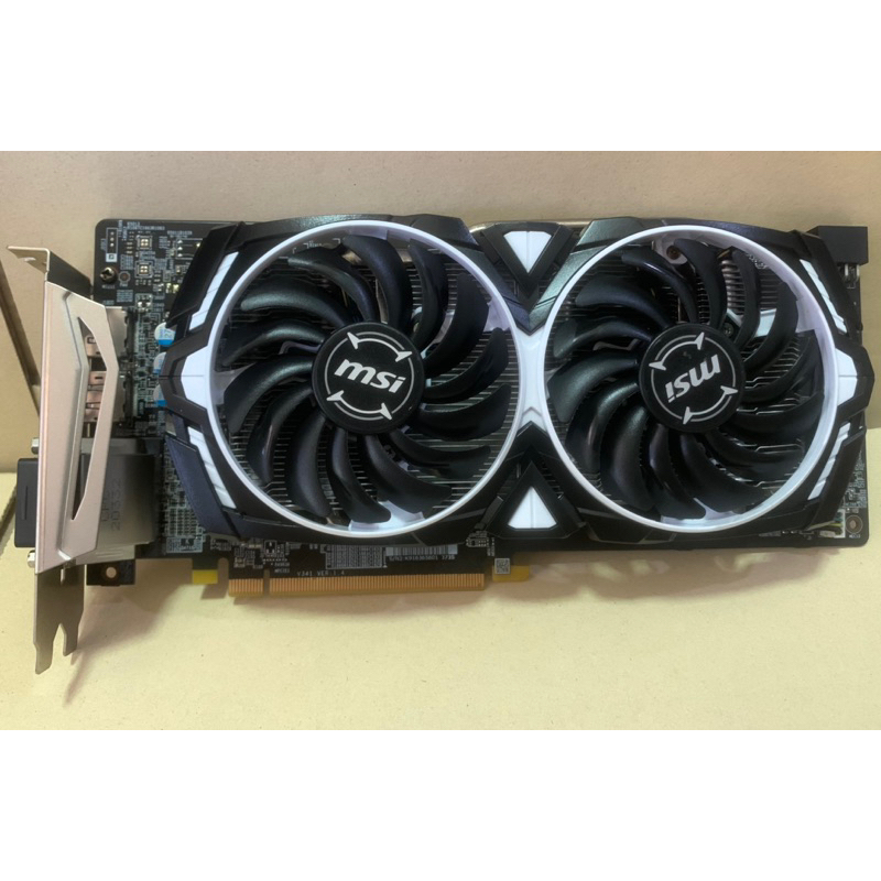 VGA (การ์ดแสดงผล) MSI RX 580 ARMOR 8G OC มีประกัน Shopee Thailand