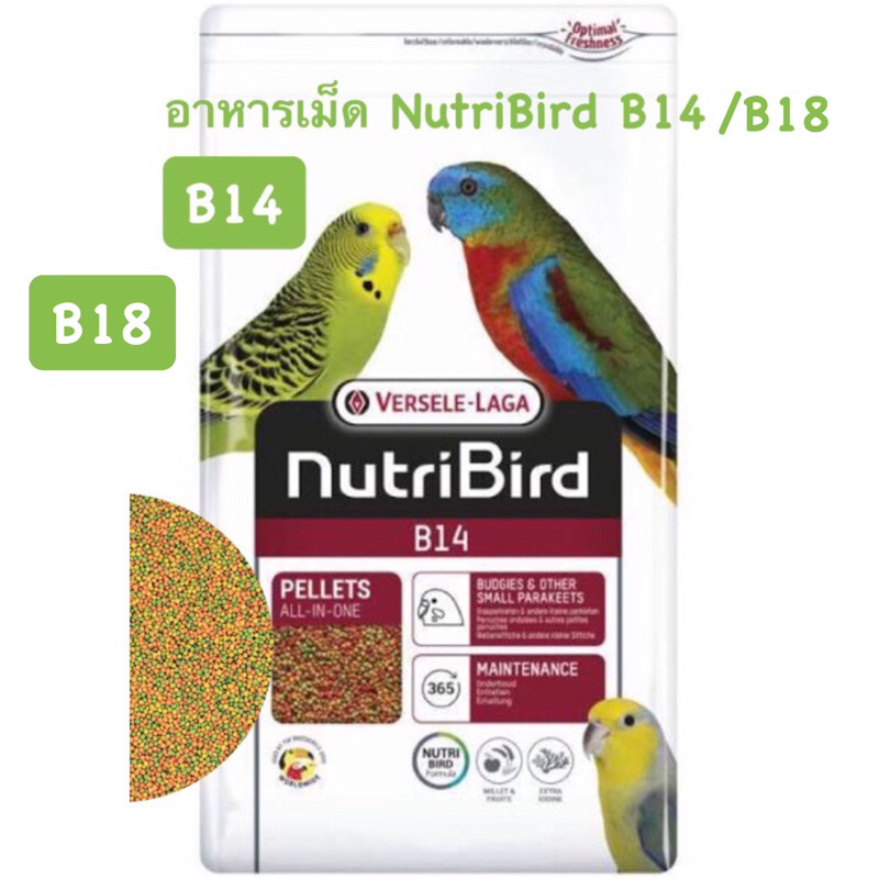 nutribird-b14-b18แบบแบ่งขาย-บรรจุถุงแบ่งขาย