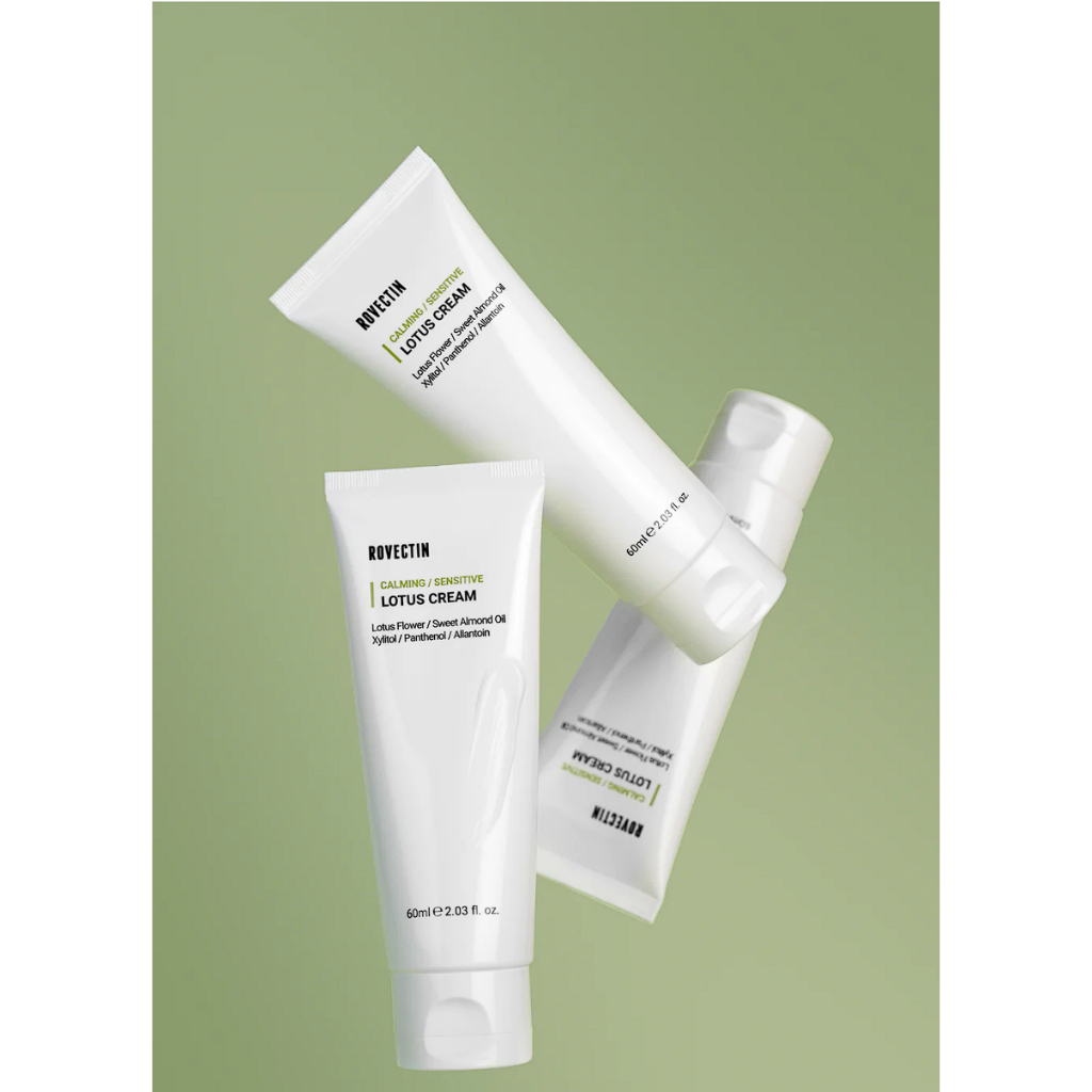 สินค้าของแท้100-พร้อมส่ง-rovectin-clean-lotus-water-cream-60ml