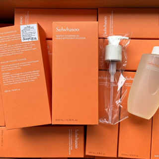 Sulwhasoo Gentle Cleansing Oil /โฟม200ml.มีฉลากไทยหมดอายุ2025/08ราคา/1ชิ้น