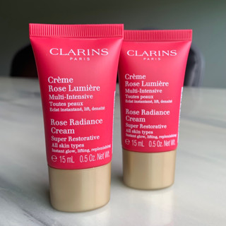 ✅พร้อมส่ง แท้💯🌈ส่งไว Clarins Super Restorative Rose Radiance Cream ขนาด 15 ml.