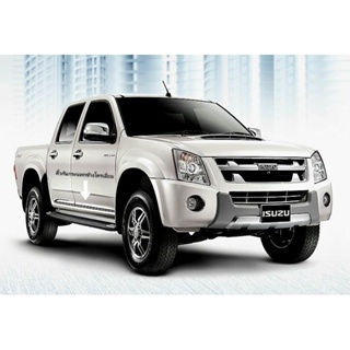 คิ้วกันกระแทกข้างประตูโครเมียม DMAX 2007 -2011 สินค้า made in thailand