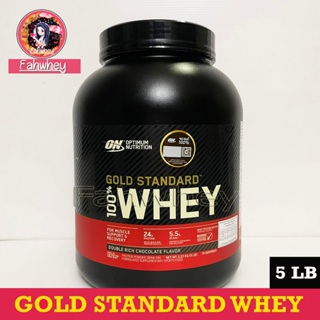 🔥Mega Sale🔥 Optimum Nutrition Gold Standard Whey Protein 5 lb (exp.03/25)
