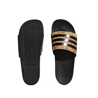 รองเท้าแตะพื้นนิ่ม ADIDAS Adilette Cloudfoam Plus Cork Slides CG3413 พร้อมส่ง