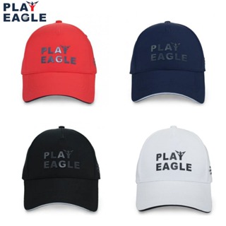 [11GOLF] หมวกกอล์ฟ สกรีนลาย PLAYEAGLE PE-0124 สวมใส่สบาย ปรับขนาดของหมวกได้