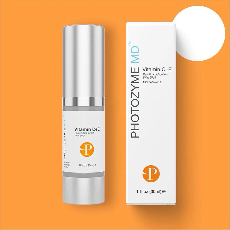 Photozyme MD Vitamin CE + Ferulic Acid lotion with DNA 30ml Shopee Thailand