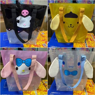 กระเป๋าลายการ์ตูนsanrio งาน PVC อย่างดี ตกแต่งหู3D