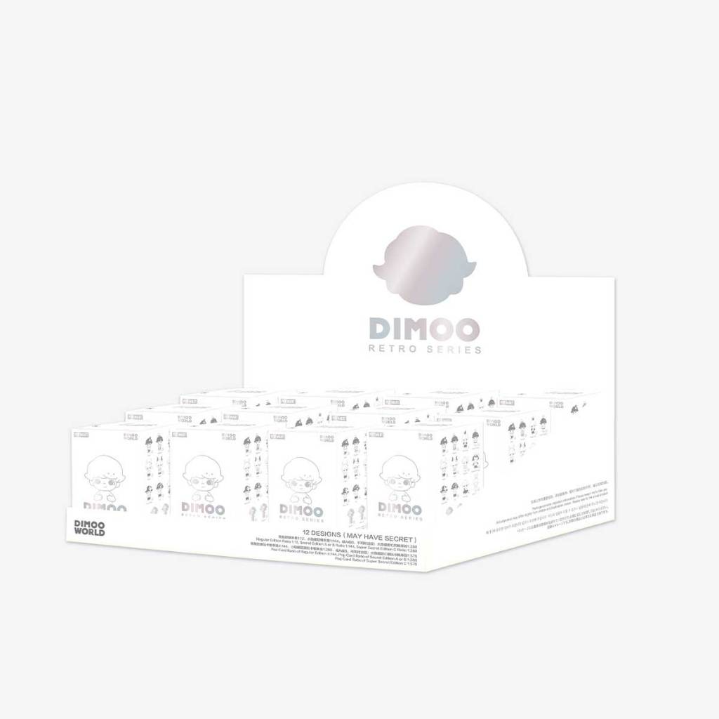 [ยกบ็อก] พร้อมส่ง กล่องสุ่ม POP MART DIMOO Retro Series box whole set ...