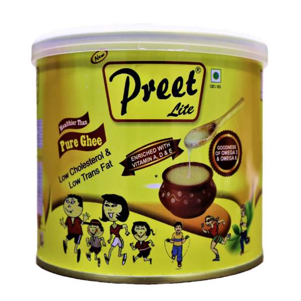 Preet Lite Ghee Low Cholesterol 1 Liter Shopee Thailand