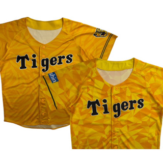 เสื้อเบสบอล Tigers Mizuno Size L ชาย-หญิง